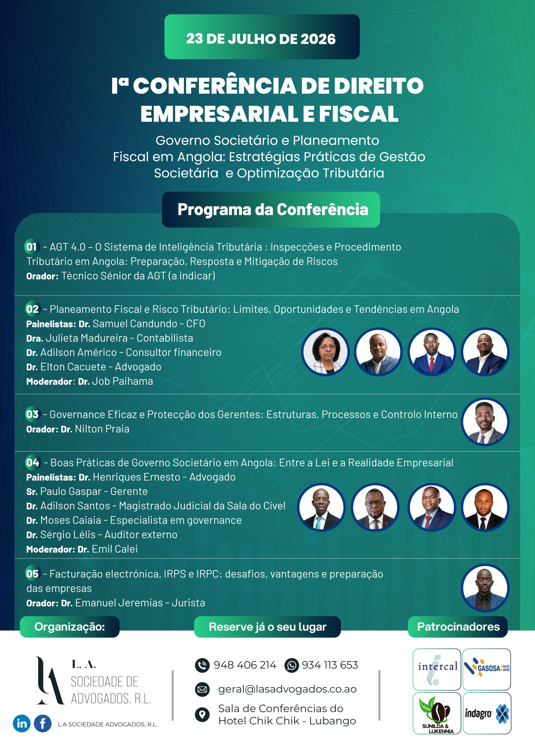Iª Conferência de Direito Empresarial e Fiscal